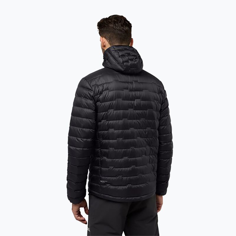 Geacă cu puf pentru bărbați Jack Wolfskin Passamani Down Hoody phantom 2