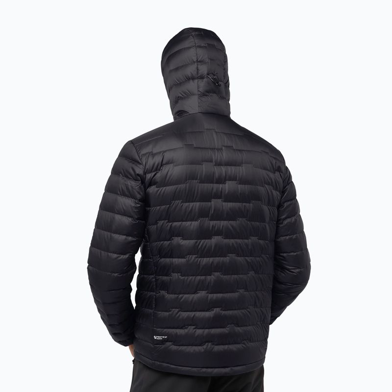 Geacă cu puf pentru bărbați Jack Wolfskin Passamani Down Hoody phantom 3