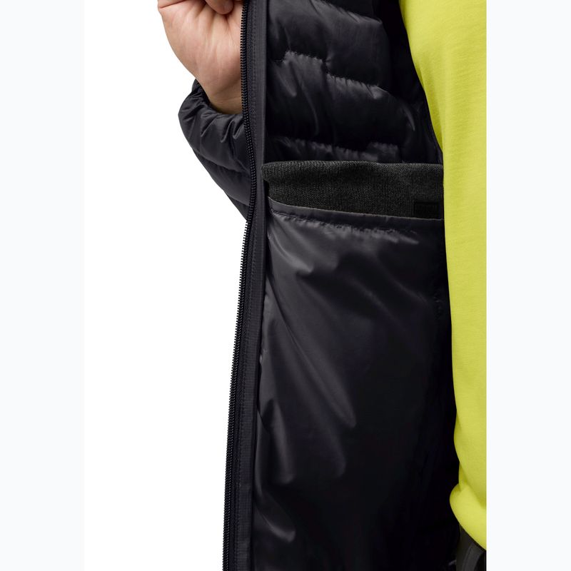 Geacă cu puf pentru bărbați Jack Wolfskin Passamani Down Hoody phantom 9