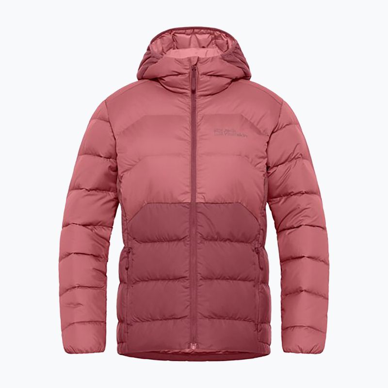 Geacă cu puf pentru femei Jack Wolfskin Ather Down Hoody red ochre 8