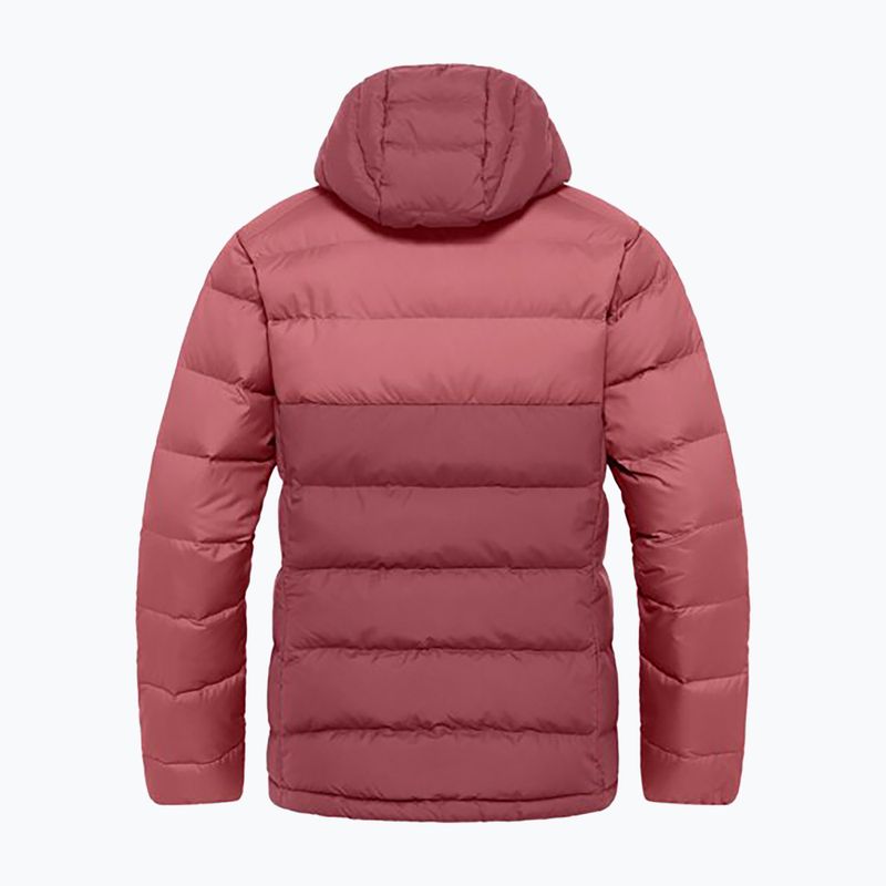 Geacă cu puf pentru femei Jack Wolfskin Ather Down Hoody red ochre 9