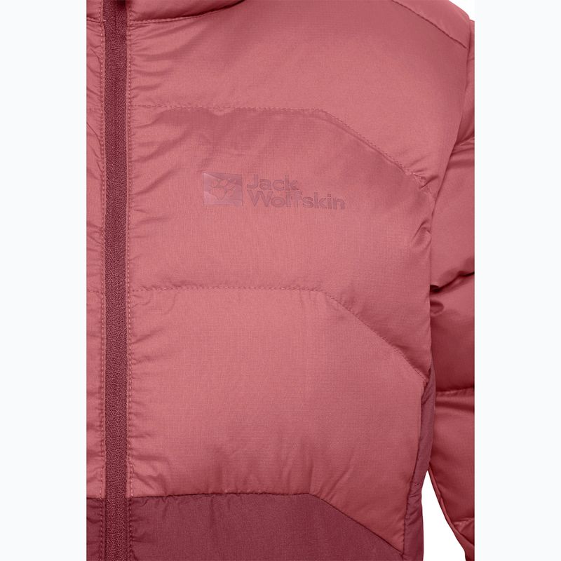 Geacă cu puf pentru femei Jack Wolfskin Ather Down Hoody red ochre 4