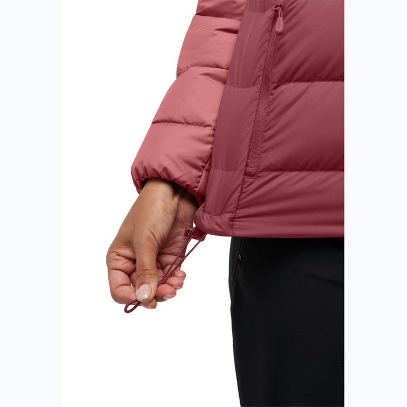 Geacă cu puf pentru femei Jack Wolfskin Ather Down Hoody red ochre 7