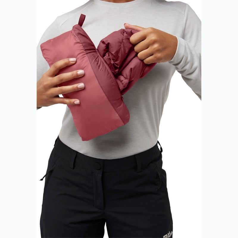 Geacă cu puf pentru femei Jack Wolfskin Ather Down Hoody red ochre 9