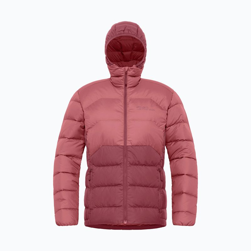 Geacă cu puf pentru femei Jack Wolfskin Ather Down Hoody red ochre 11
