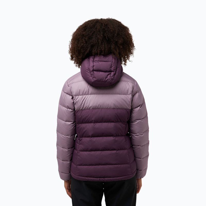 Geacă cu puf pentru femei Jack Wolfskin Ather Down Hoody midnight plum 2