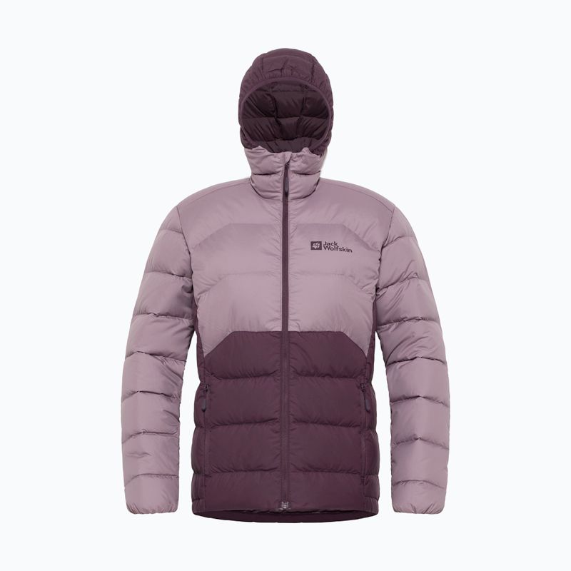 Geacă cu puf pentru femei Jack Wolfskin Ather Down Hoody midnight plum 11