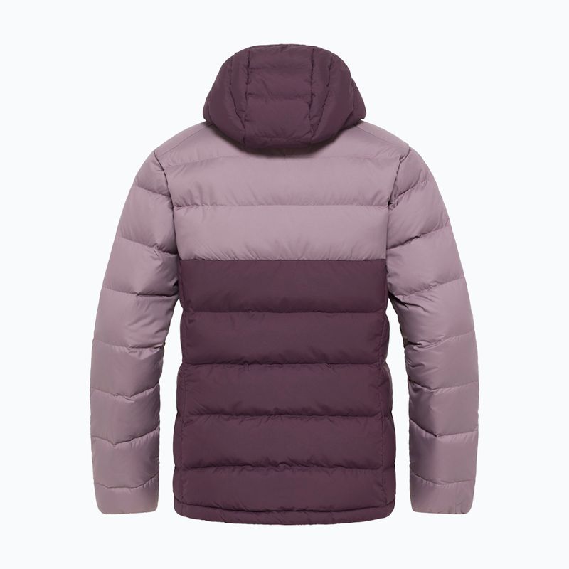 Geacă cu puf pentru femei Jack Wolfskin Ather Down Hoody midnight plum 12
