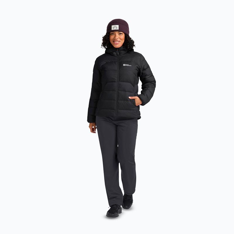 Geacă cu puf pentru femei Jack Wolfskin Ather Down Hoody black 2