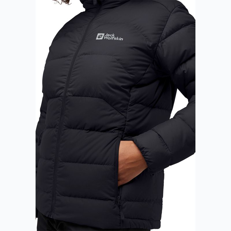 Geacă cu puf pentru femei Jack Wolfskin Ather Down Hoody black 7