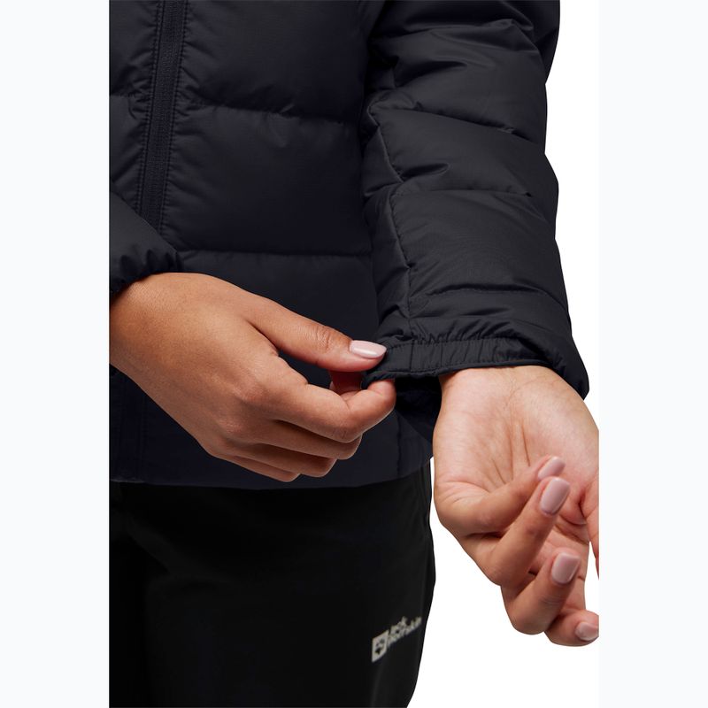 Geacă cu puf pentru femei Jack Wolfskin Ather Down Hoody black 10