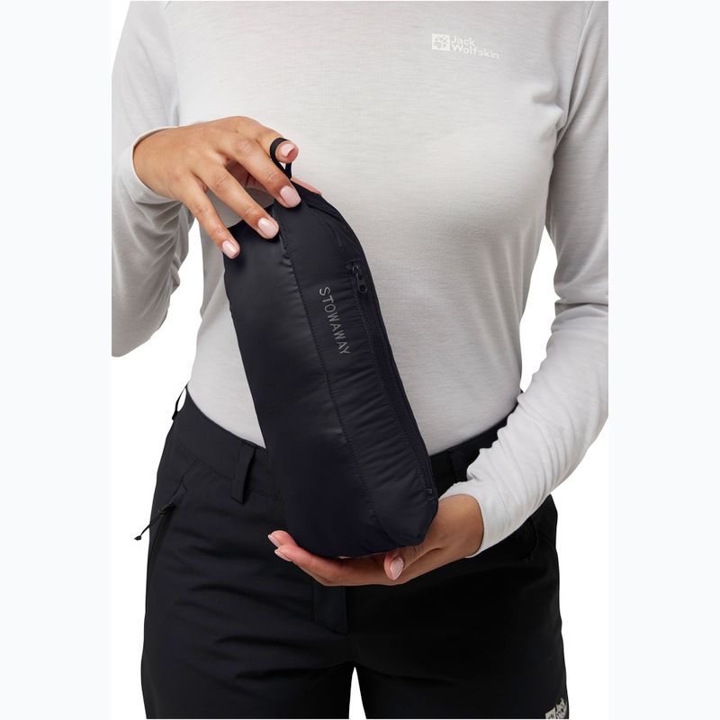Geacă cu puf pentru femei Jack Wolfskin Ather Down Hoody black 13