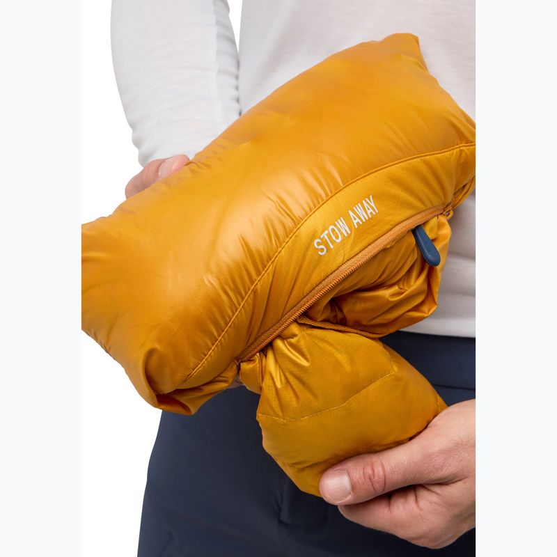 Geacă cu puf pentru bărbați Jack Wolfskin Passamani Down Hoody safflower 8