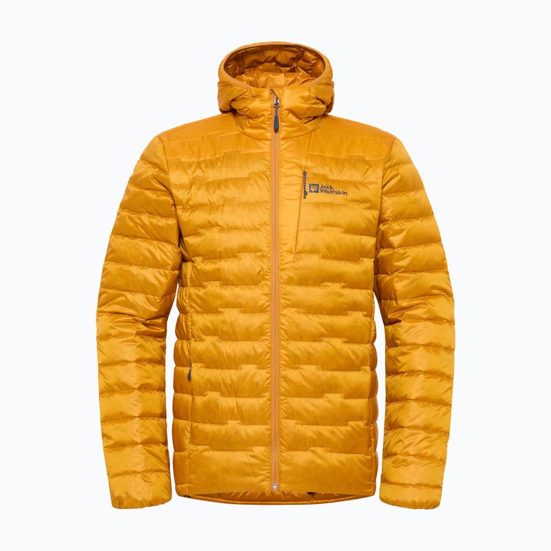 Geacă cu puf pentru bărbați Jack Wolfskin Passamani Down Hoody safflower 9