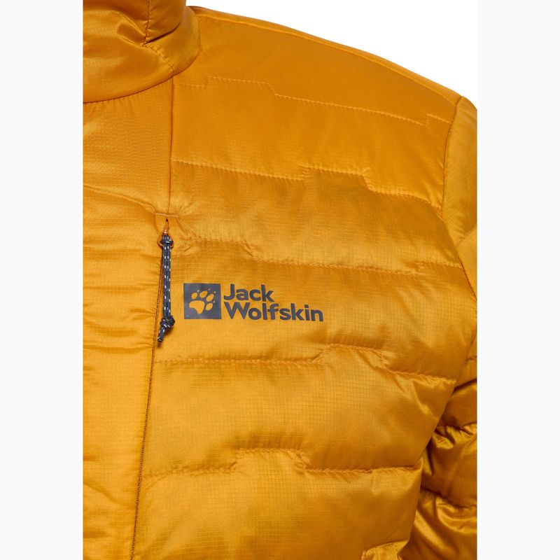 Geacă cu puf pentru bărbați Jack Wolfskin Passamani Down Hoody safflower 13