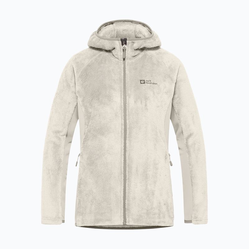 Hanorac pentru femei Jack Wolfskin Rotwand Hooded Fz seal 5