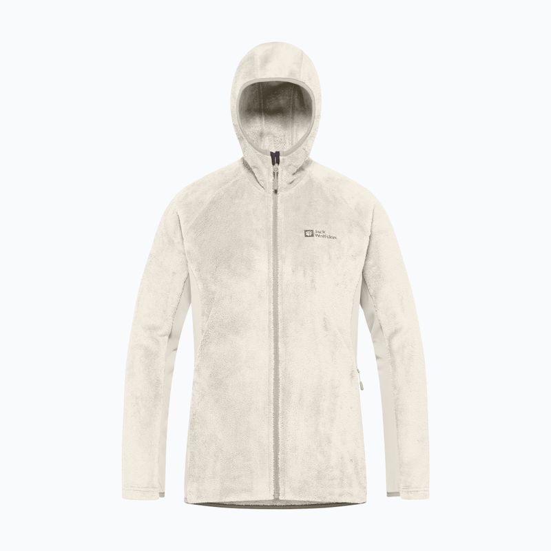 Hanorac pentru femei Jack Wolfskin Rotwand Hooded Fz seal 6
