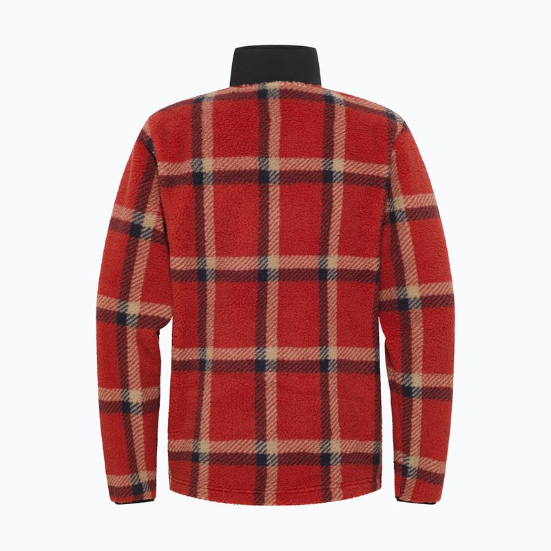 Hanorac pentru bărbați Jack Wolfskin Felslicht Check intense rust 7