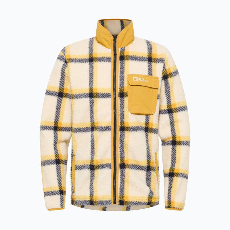 Hanorac pentru bărbați Jack Wolfskin Felslicht Check panna cotta 6