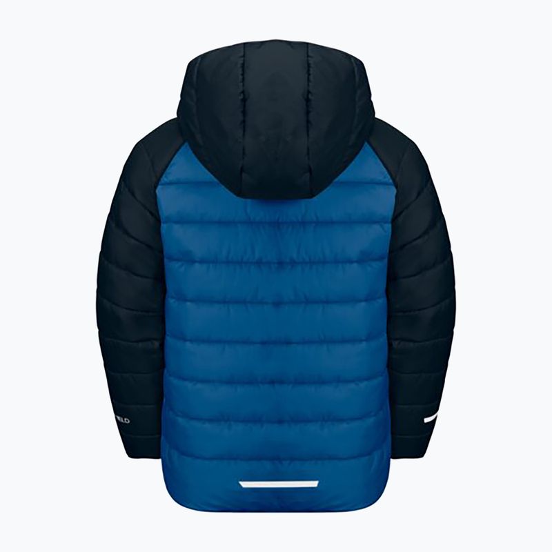 Geacă cu puf pentru copii  Jack Wolfskin Zenon crisp cobalt 5