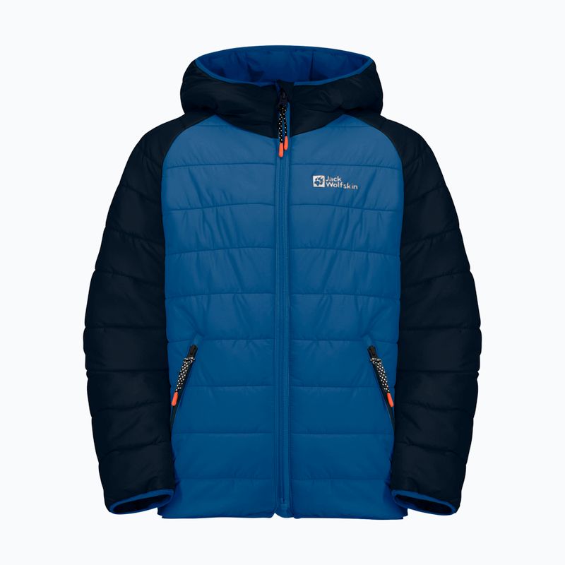 Geacă cu puf pentru copii  Jack Wolfskin Zenon crisp cobalt 4