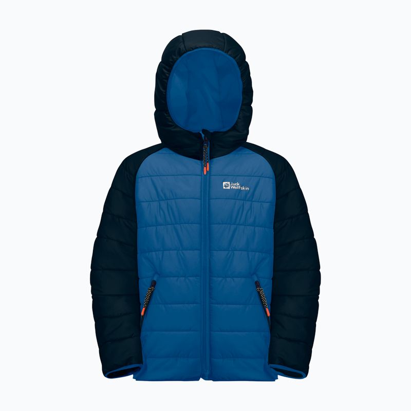 Geacă cu puf pentru copii  Jack Wolfskin Zenon crisp cobalt 5