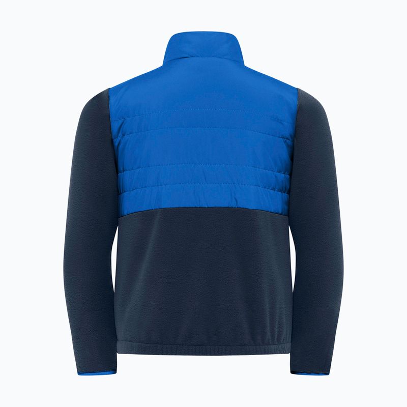 Geacă hibrid pentru copii Jack Wolfskin Haldor Hybrid crisp cobalt 4