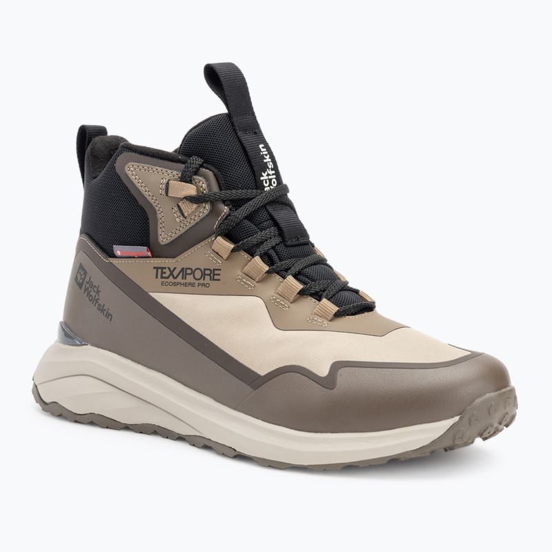 Jack Wolfskin cizme de trekking pentru bărbați Dromoventure Wt Texapore Mid cold coffe