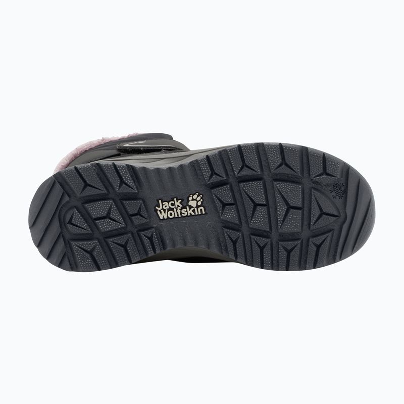 Încălțăminte pentru copii Jack Wolfskin Polar Bear-B Texapore Mid Vc phantom 6