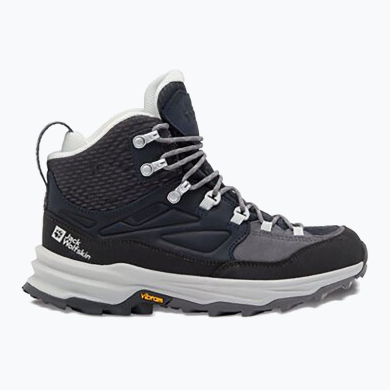 Încălțăminte de trekking pentru femei Jack Wolfskin Cyrox Texapore Mid graphite 8
