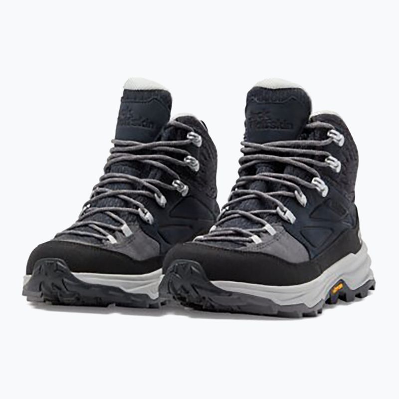 Încălțăminte de trekking pentru femei Jack Wolfskin Cyrox Texapore Mid graphite 10