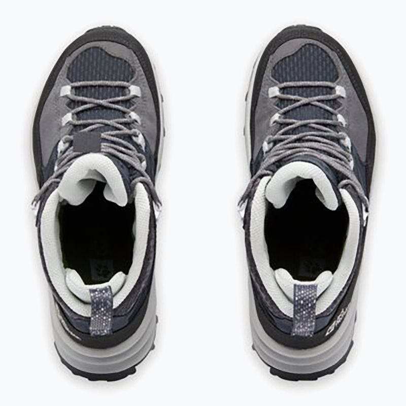 Încălțăminte de trekking pentru femei Jack Wolfskin Cyrox Texapore Mid graphite 12