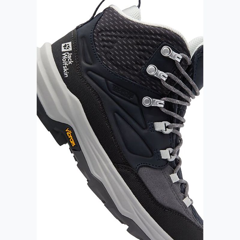 Încălțăminte de trekking pentru femei Jack Wolfskin Cyrox Texapore Mid graphite 14
