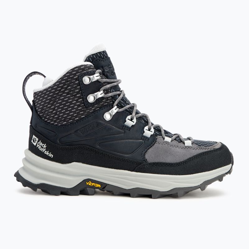 Încălțăminte de trekking pentru femei Jack Wolfskin Cyrox Texapore Mid graphite 2