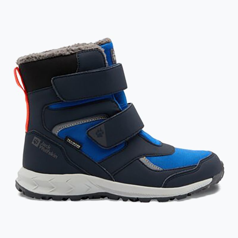 Ghete pentru copii Jack Wolfskin Woodland WT Texapore High VC crisp cobalt 8