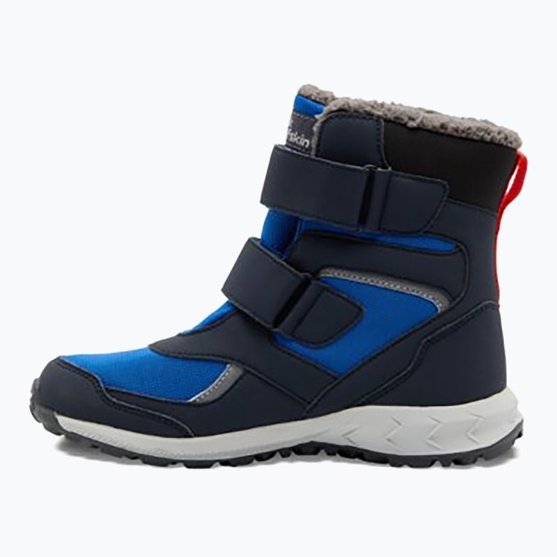 Ghete pentru copii Jack Wolfskin Woodland WT Texapore High VC crisp cobalt 9