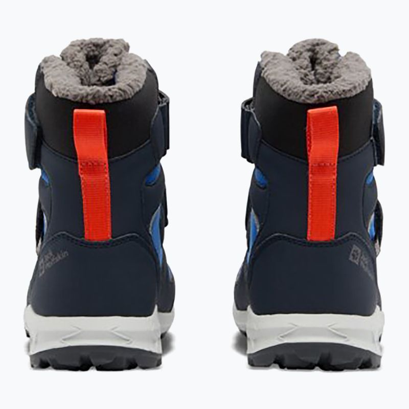 Ghete pentru copii Jack Wolfskin Woodland WT Texapore High VC crisp cobalt 11