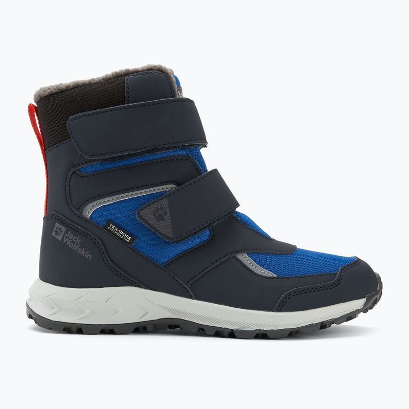 Ghete pentru copii Jack Wolfskin Woodland WT Texapore High VC crisp cobalt 2