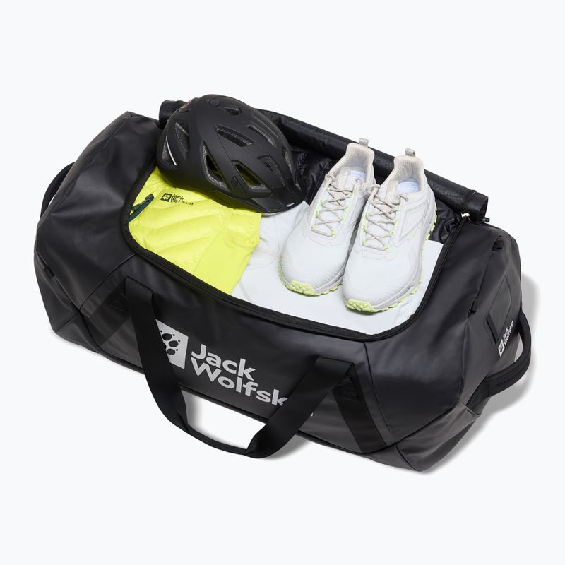 Geantă de voiaj Jack Wolfskin Expdn Duffle 100 l black 6