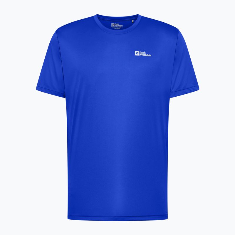 Tricou de trekking pentru bărbați Jack Wolfskin Tech T vibrant blue 6