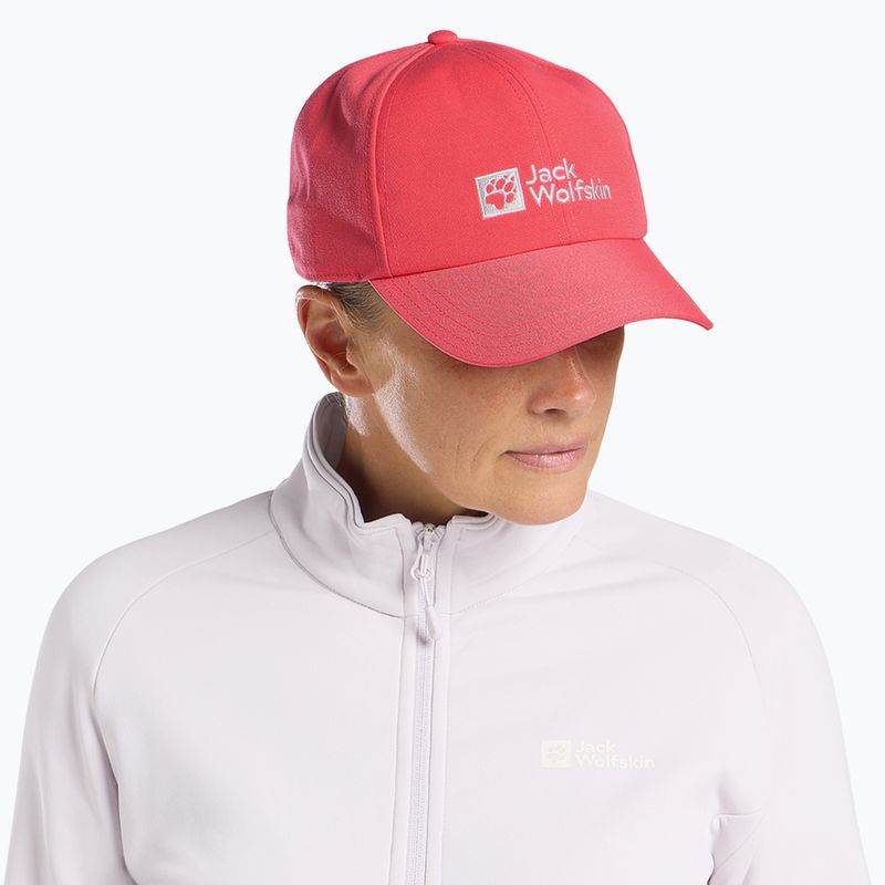 Șapcă  Jack Wolfskin Baseball Cap sunset coral 2