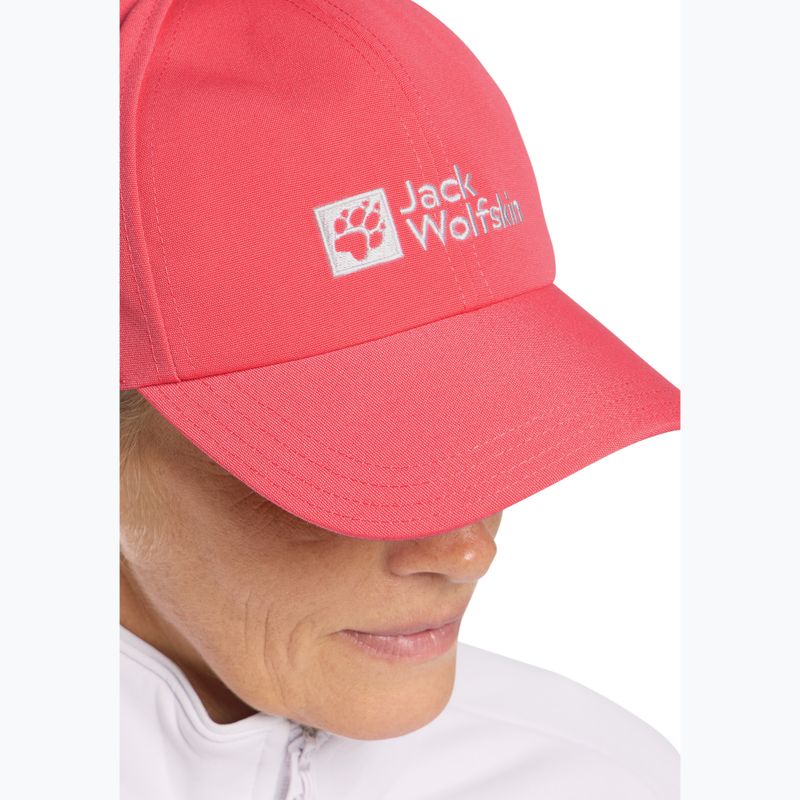 Șapcă  Jack Wolfskin Baseball Cap sunset coral 5