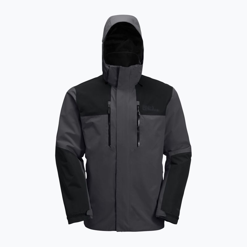 Geacă de ploaie pentru bărbați Jack Wolfskin Jasper 2L phantom 8