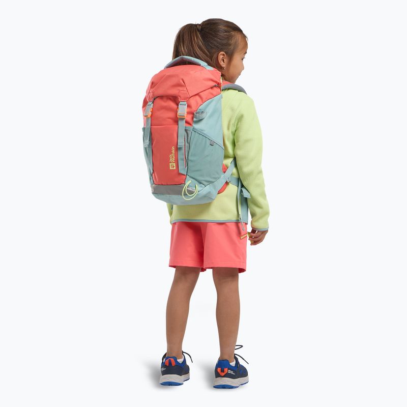 Rucsac turistic pentru copii Jack Wolfskin Waldspieler 20 l sunset coral 10