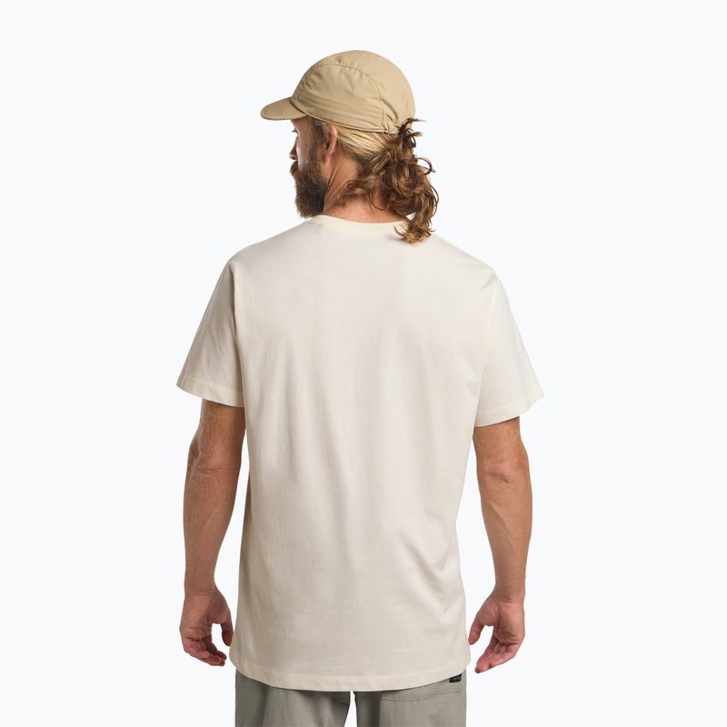 Tricou pentru bărbați Jack Wolfskin Essential cotton white 4