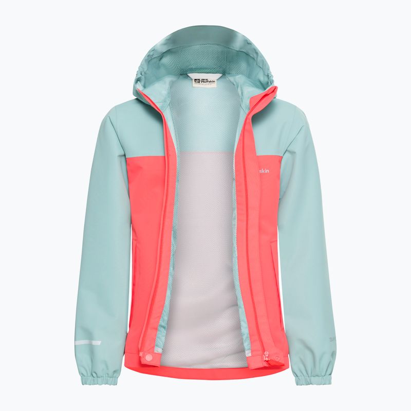 Jachetă de ploaie pentru copii Jack Wolfskin Tucan sunset coral 7