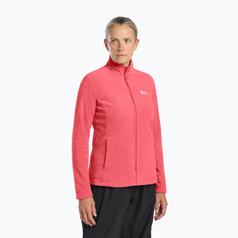 Bluză pentru femei Jack Wolfskin Taunus Fz sunset coral