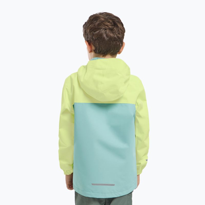 Geacă de ploaie pentru copii Jack Wolfskin Tucan soft jade 7