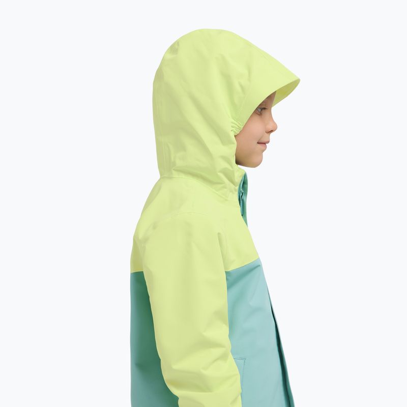 Geacă de ploaie pentru copii Jack Wolfskin Tucan soft jade 11