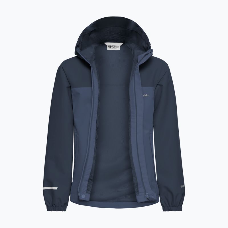 Geacă de ploaie pentru copii Jack Wolfskin Tucan evening sky 12